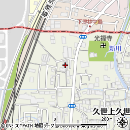 京都府京都市南区久世上久世町65周辺の地図
