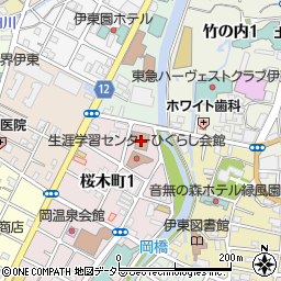 駿東伊豆消防本部　第三方面本部消防室周辺の地図