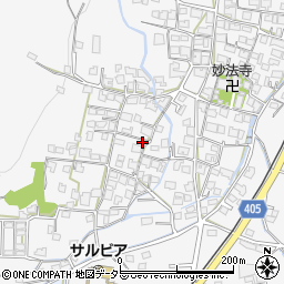 兵庫県神崎郡福崎町山崎745周辺の地図