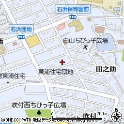 愛知県知多郡東浦町石浜吹付2-42周辺の地図
