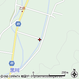 兵庫県三田市乙原2520周辺の地図
