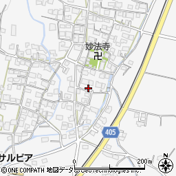 兵庫県神崎郡福崎町山崎711周辺の地図