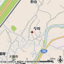 愛知県知多市日長今川47周辺の地図