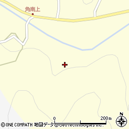 岡山県美作市角南712周辺の地図