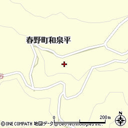 静岡県浜松市天竜区春野町和泉平252周辺の地図
