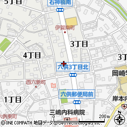 セルモ　岡崎伊賀教室周辺の地図