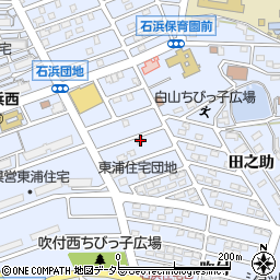 愛知県知多郡東浦町石浜吹付2-27周辺の地図