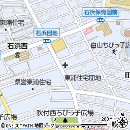 愛知県知多郡東浦町石浜吹付2-17周辺の地図