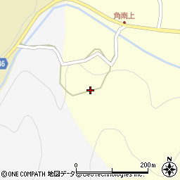 岡山県美作市角南670周辺の地図