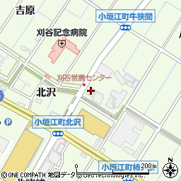 愛知県刈谷市小垣江町八角151周辺の地図