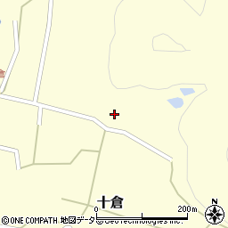 兵庫県三田市十倉374周辺の地図