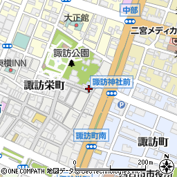 三重県四日市市諏訪栄町22-1周辺の地図