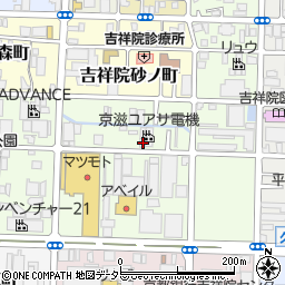 京都府京都市南区吉祥院観音堂町12周辺の地図