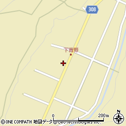 兵庫県三田市下青野116周辺の地図