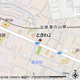 エリートクリーニング　松本店周辺の地図