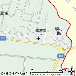 株式会社泉倉庫　土山物流センター周辺の地図