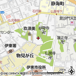 伊東高等職業訓練校周辺の地図