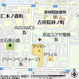 京都府京都市南区吉祥院観音堂町16周辺の地図