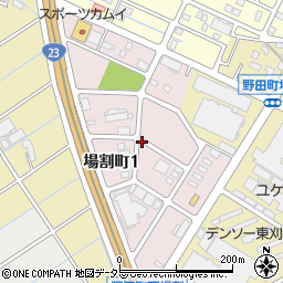 愛知県刈谷市場割町周辺の地図