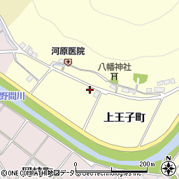 兵庫県西脇市上王子町181周辺の地図