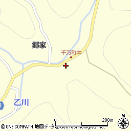 愛知県岡崎市千万町町（前田）周辺の地図