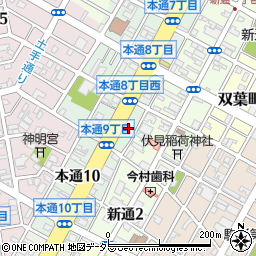 セントケア中部株式会社　セントケア葵周辺の地図