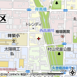 京都府京都市南区吉祥院稲葉町31周辺の地図