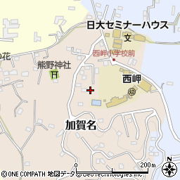 千葉県館山市加賀名126周辺の地図