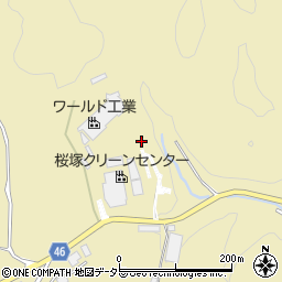 京都府亀岡市東別院町小泉桜塚周辺の地図