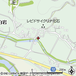 静岡県伊豆市下白岩510周辺の地図