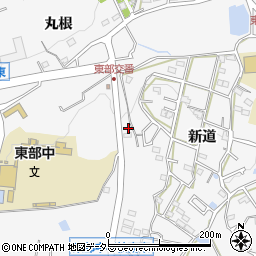 愛知県知多市八幡池下57周辺の地図