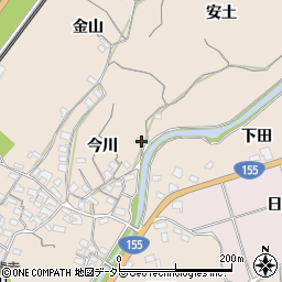 愛知県知多市日長今川76-1周辺の地図