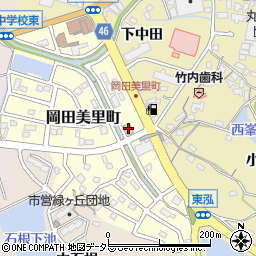ファミリーマート知多岡田店周辺の地図
