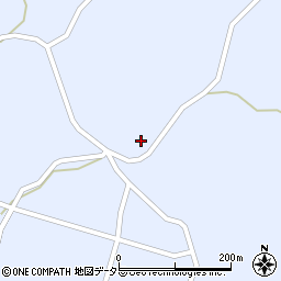 広島県庄原市比和町三河内868周辺の地図