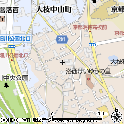 京都府京都市西京区大枝東長町1-209周辺の地図