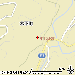 愛知県岡崎市木下町下屋坂32周辺の地図