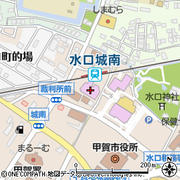 甲賀市立　碧水ホール周辺の地図