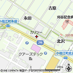 愛知県刈谷市小垣江町永田28周辺の地図