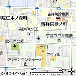 京都府京都市南区吉祥院観音堂町17周辺の地図