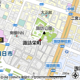 三重県四日市市諏訪栄町22-6周辺の地図