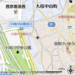 京都府京都市西京区大枝東長町1-544周辺の地図
