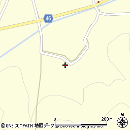 岡山県美作市角南907周辺の地図