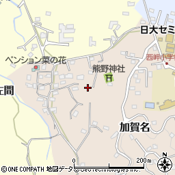 千葉県館山市加賀名52-13周辺の地図