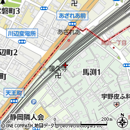 建設塗装工業株式会社　静岡支店周辺の地図