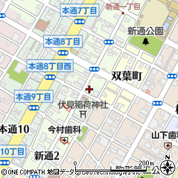 イチビキ株式会社　中部支店静岡営業所周辺の地図