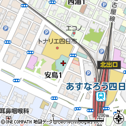 有限会社花モト　四日市都ホテル店周辺の地図