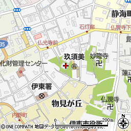 仏光寺周辺の地図