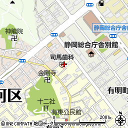 日特建設株式会社　静岡営業所周辺の地図
