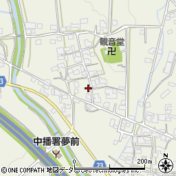 兵庫県姫路市夢前町前之庄3452-1周辺の地図