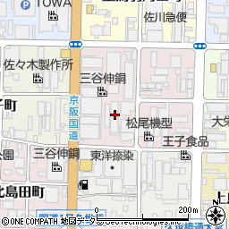 京都府京都市南区上鳥羽大柳町1周辺の地図